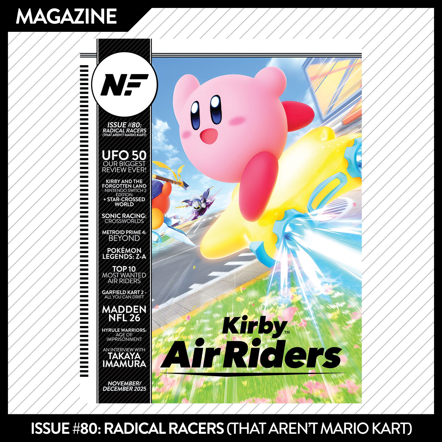 Issue #80: Radical Racers (That Aren't Mario Kart) – November/December 2025