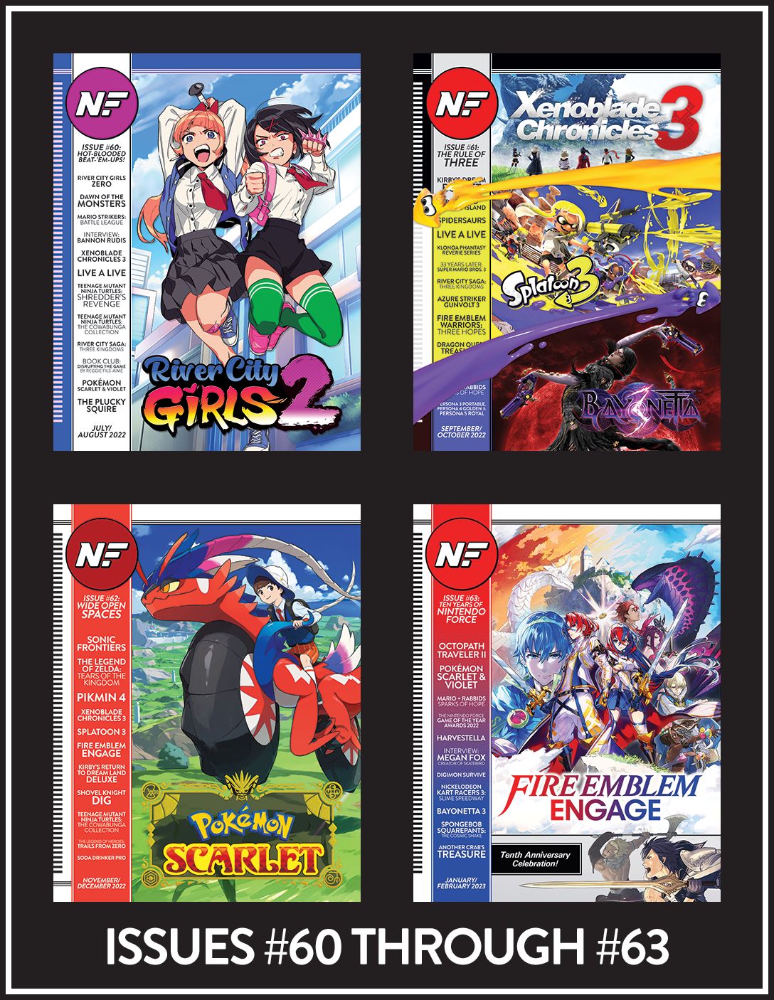 Print Bundle: Issues #60 to #63