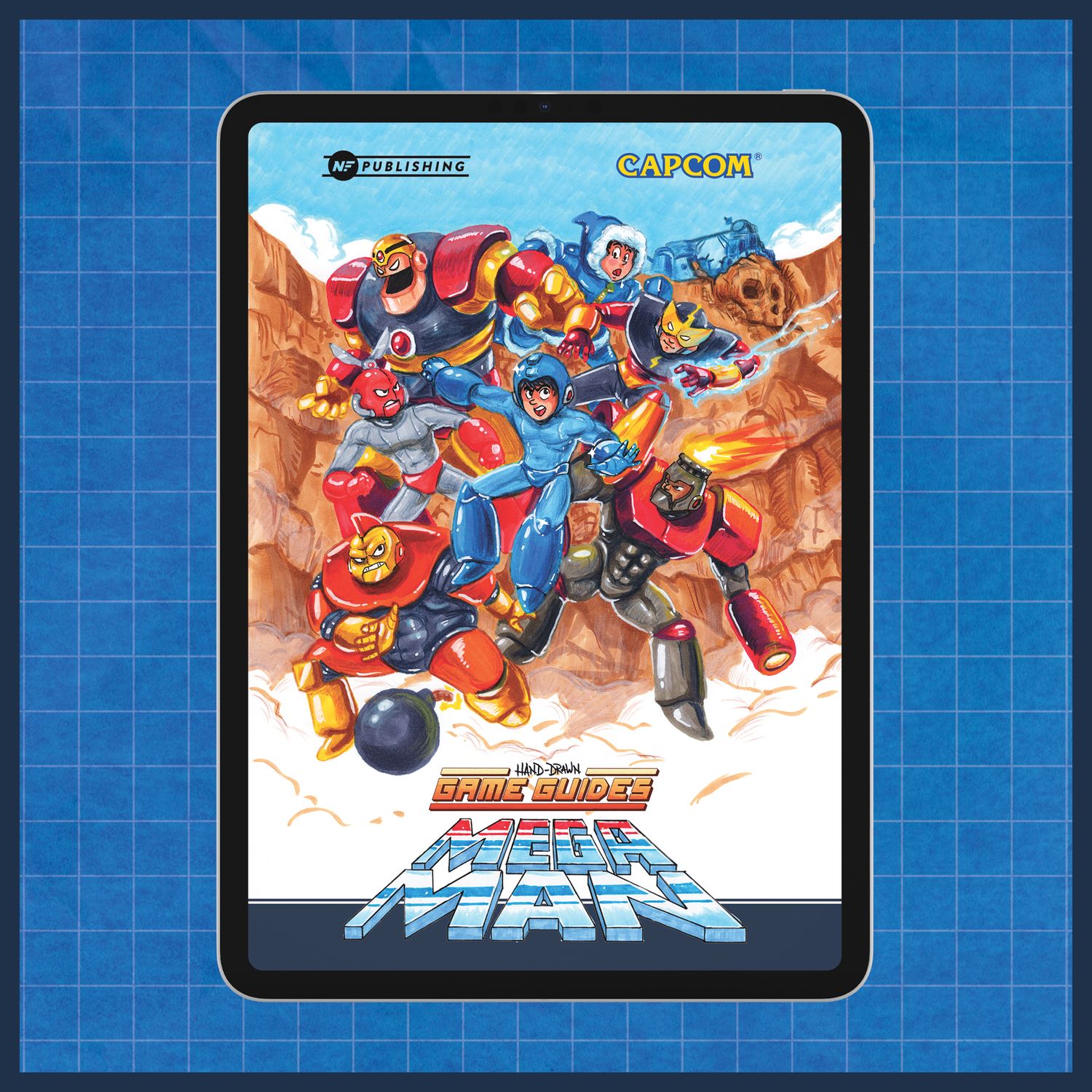 Hand-Drawn Game Guides: Mega Man - Digital Version