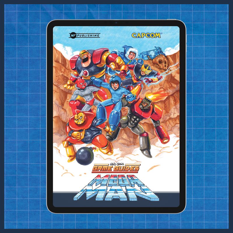 Hand-Drawn Game Guides: Mega Man - Digital Version Hand-Drawn Game Guides: Mega Man - Digital Version