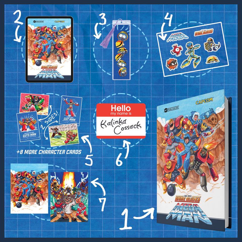 Hand-Drawn Game Guides: Mega Man - Collector's Edition Hand-Drawn Game Guides: Mega Man - Collector's Edition