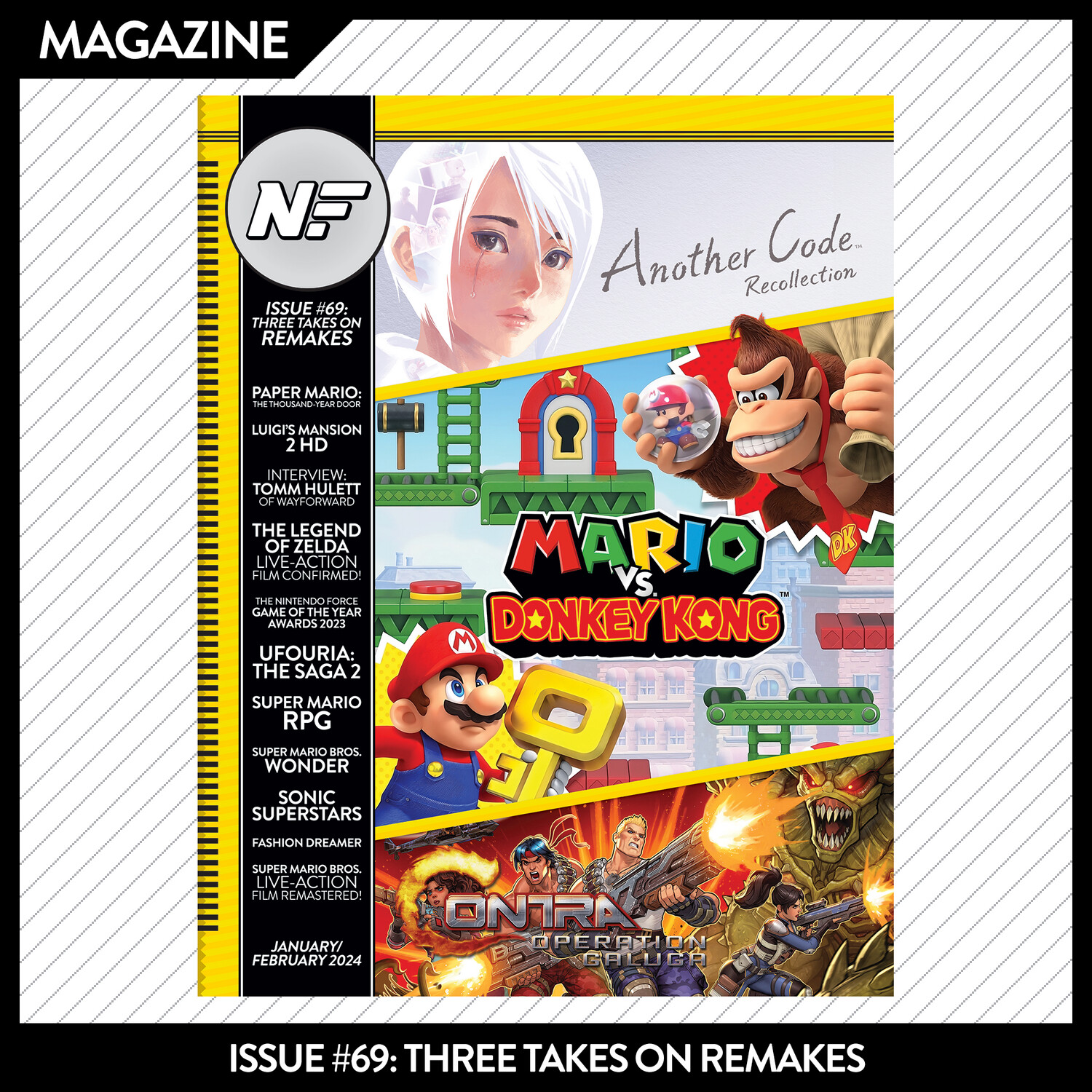 Issue #69: Three Takes on Remakes - January/February 2024