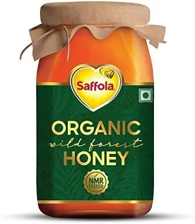 Saffola Wild Forest Organic Honey -500g -NMR Tested, 100% Pure Wild Forest Organic Honey, Brown
32%
off
