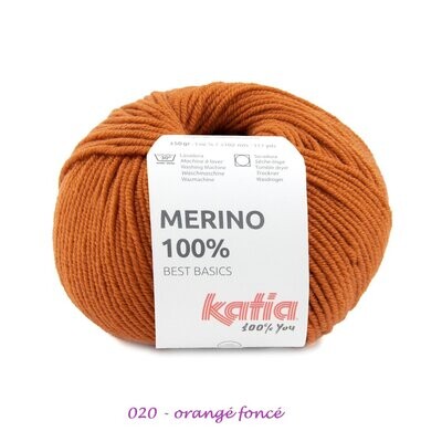 Laine Merino 100% SW - laine de moutons mérinos - aig. 4 mm