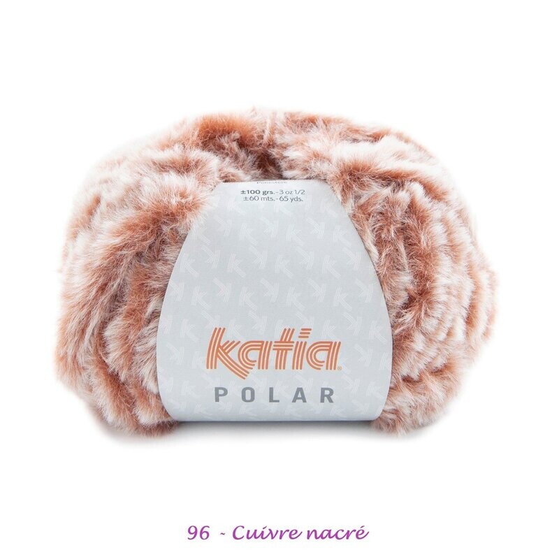 Polar - fil fantaisie imitation fourrure - 100% Polyester - aig. 7-8 mm