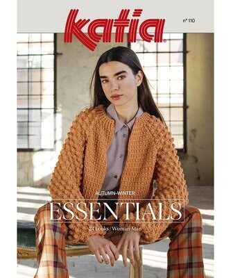 Catalogue patrons Katia Essentials 110 - femme/Homme 24 modèles