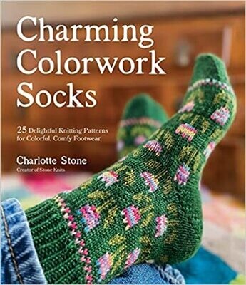 Charming Colorwork Socks - anglais- 25 patrons de chaussettes colorées