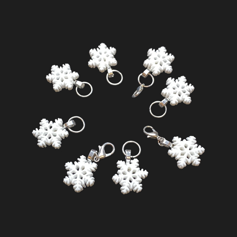 Marqueurs de mailles Flocon de neige