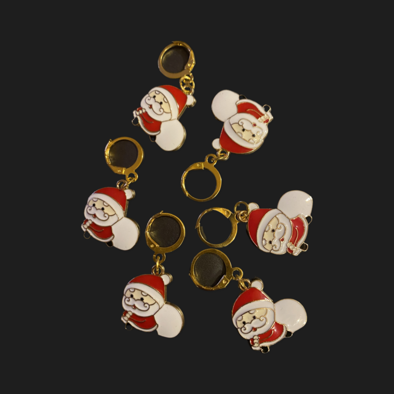 Marqueurs de mailles « Papa Noël »