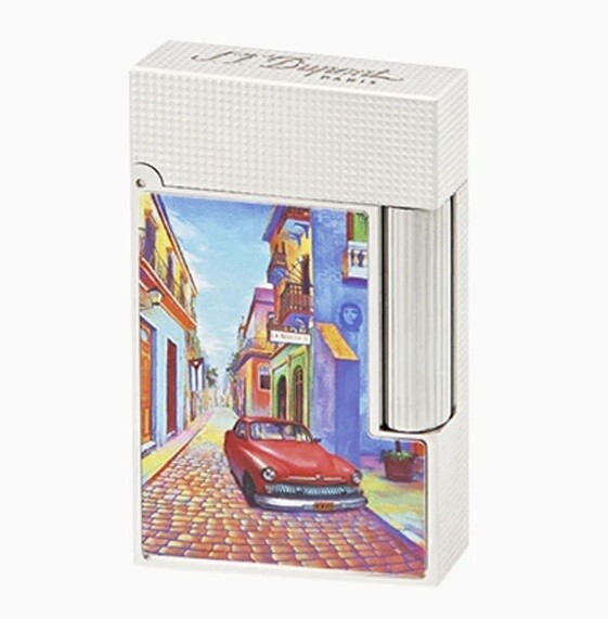 S.T. Dupont  Accendino Ligne 2 Havana Platine C16389