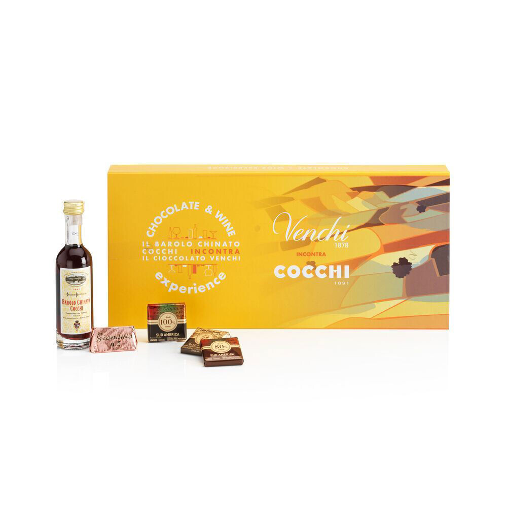 Venchi Confezione Chocolate & Wine Experience Barolo Chinato 172 g
