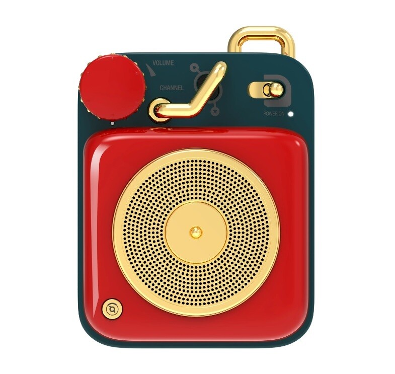 Muzen Audio • Mini Altoparlante • Button • Rosso • Bluetooth Speaker