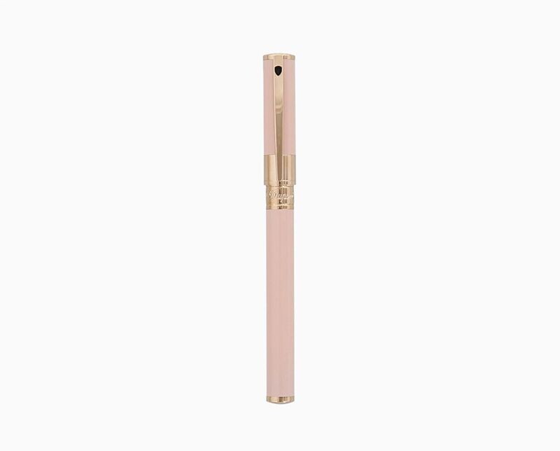 S.T. Dupont Penna Roller D-Initial Pink Gold 262278