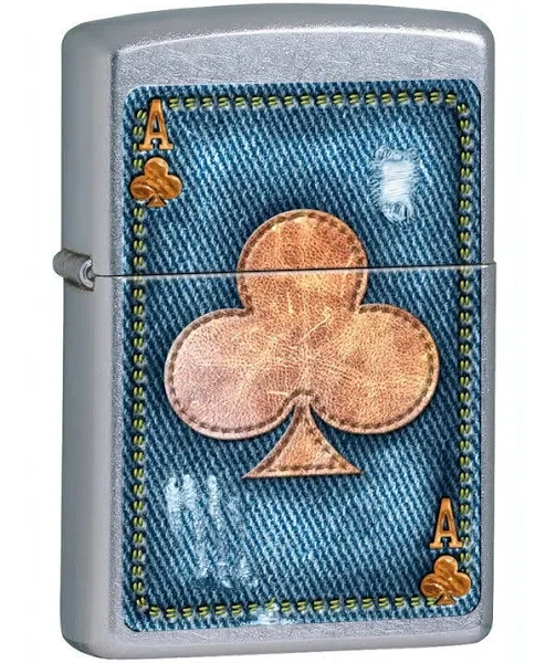 Zippo Accendino Jeans Shamrock 207