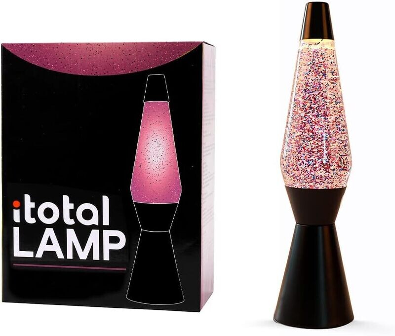 iTotal Lamp Lampada Lava Glitter