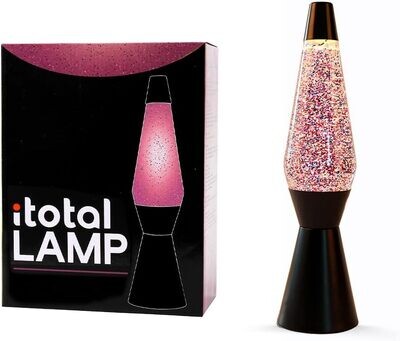 iTotal Lamp Lampada Lava Glitter