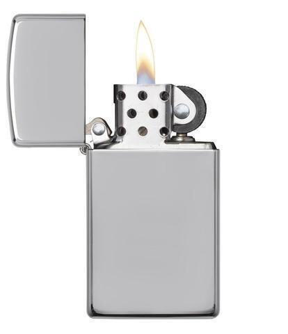 Zippo Accendino Slim High Polish Chrome 1610