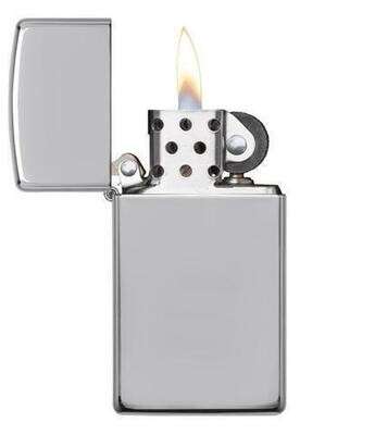 Zippo Accendino Slim High Polish Chrome 1610