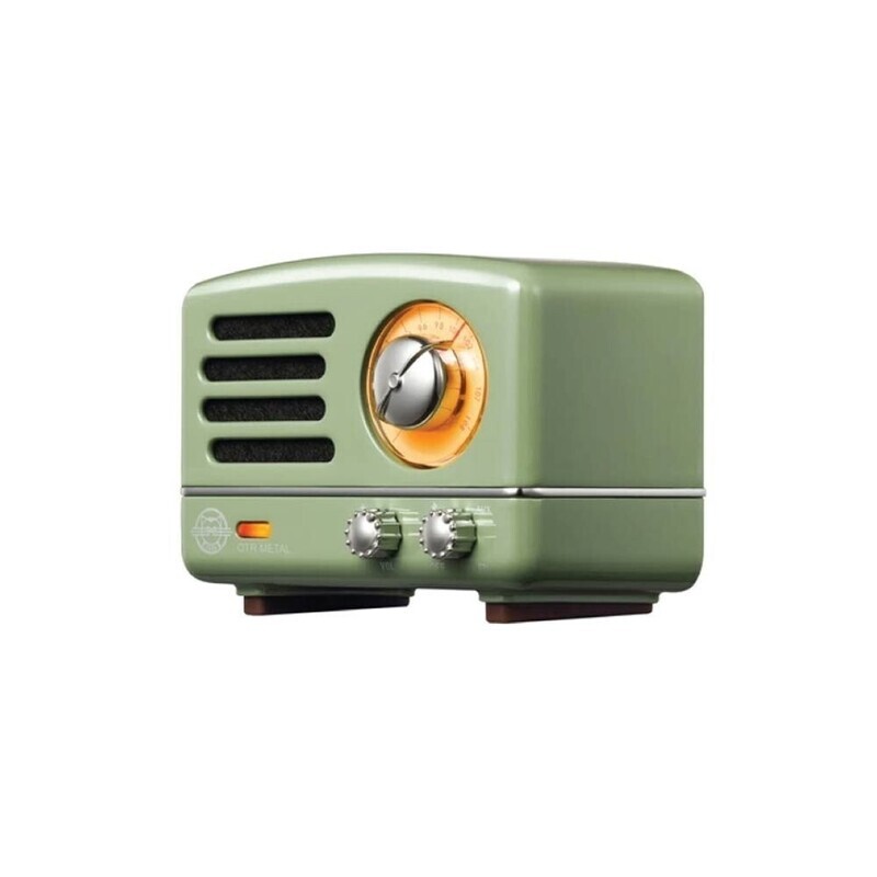 Muzen Audio • Mini Altoparlante • OTR Metal • Verde Pistacchio • Radio FM Bluetooth Speaker