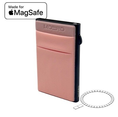 Portafoglio • Moero • Mag 2 Rosa • Protezione RFID per carte Contactless • Contiene fino a 6 Carte