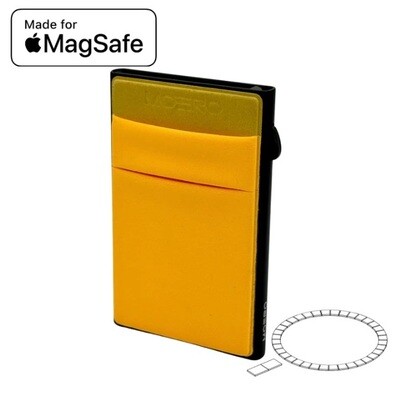 Portafoglio • Moero • Mag 2 Gialla • Protezione RFID per carte Contactless • Contiene fino a 6 Carte