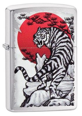 Zippo Accendino Asian Tiger Design