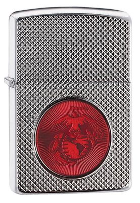 Zippo Accendino Us Marine Corp USMC ARMOR High Polished