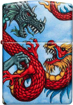 Zippo Accendino Dragon Design