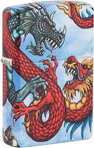 Zippo Accendino Dragon Design