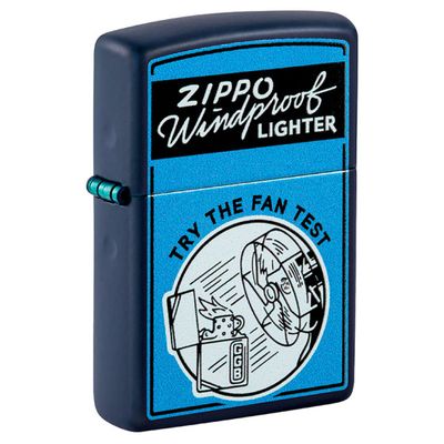 Zippo Accendino Fan Test Design