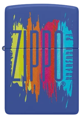 Zippo Accendino Classic Royal Blue Matte 48138