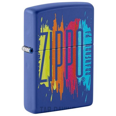 Zippo Accendino Classic Royal Blue Matte 48138