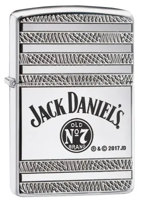 Zippo Accendino Jack Daniel&#39;s® Armor High Polish Chrome 29526