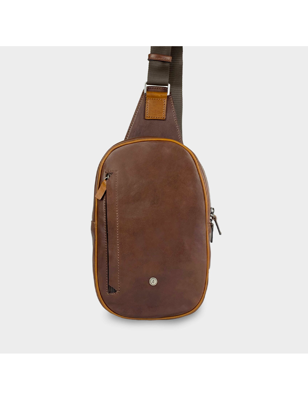 Salvatore Sorrentino Monospalla in Vera Pelle 637