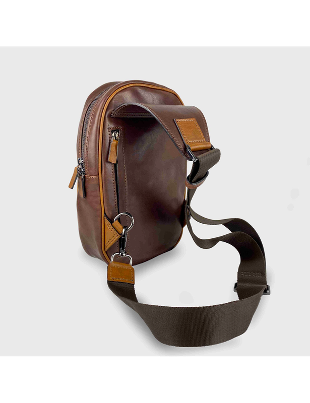 Salvatore Sorrentino Monospalla in Vera Pelle 637