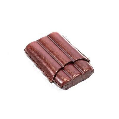 Lubinski Astuccio in Cuoio Marrone M 50833