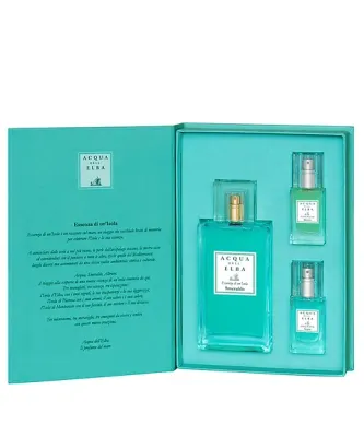 Acqua dell'Elba • Eau de Parfum • Essenza di un'Isola • Confezione Altrove, Smeraldo e Acqua.