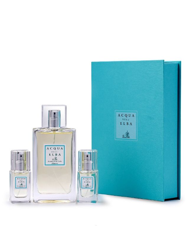 Acqua dell&#39;Elba • Eau de Parfum • Essenza di un&#39;Isola • Confezione Altrove, Smeraldo e Acqua.