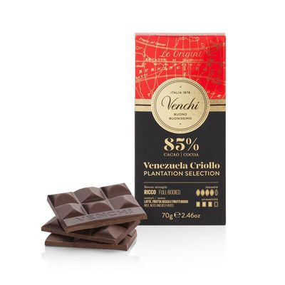 Venchi Tavoletta Cioccolato Venezuela 85% 70 gr