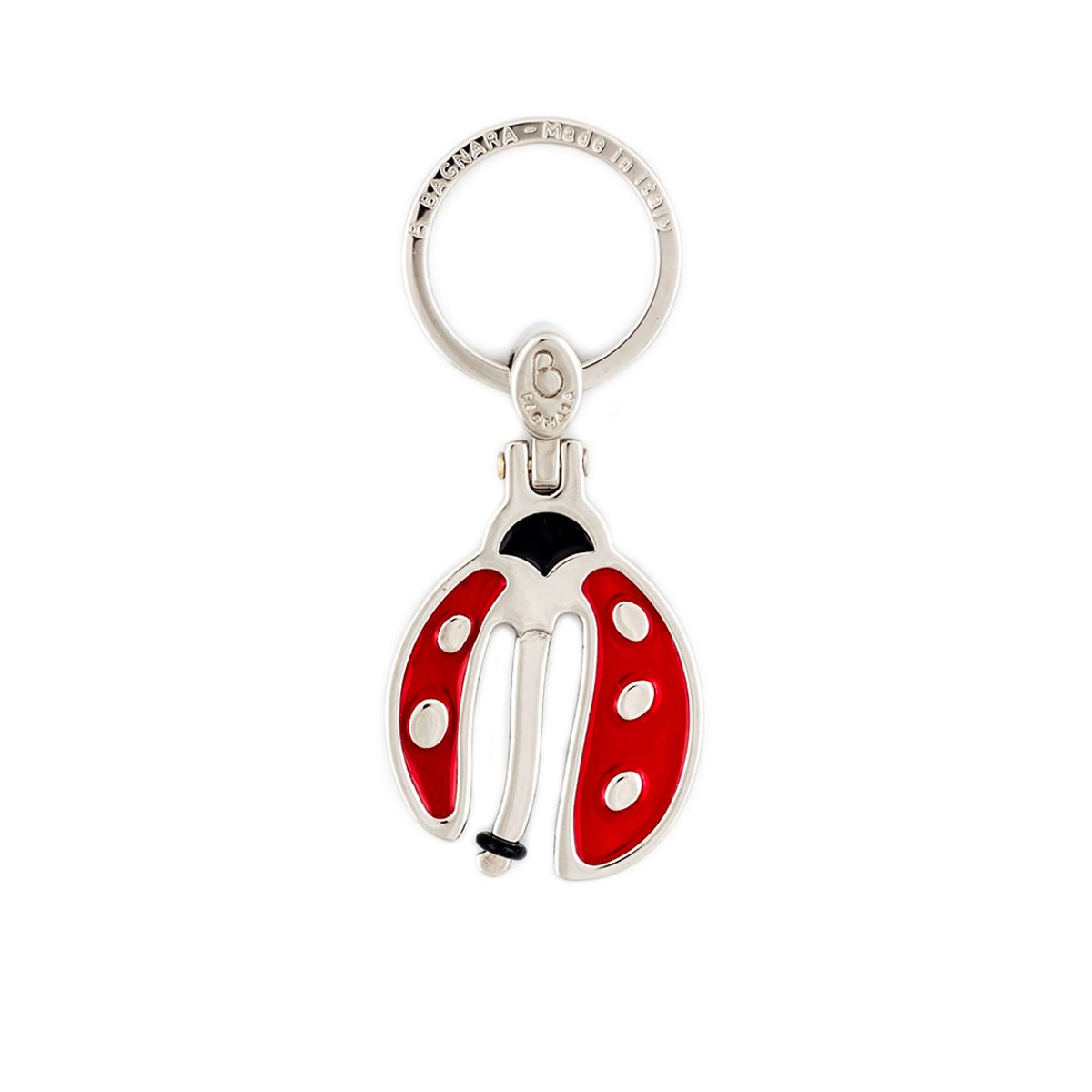 Bagnara Portachiavi Personalizzabile Coccinella 1408