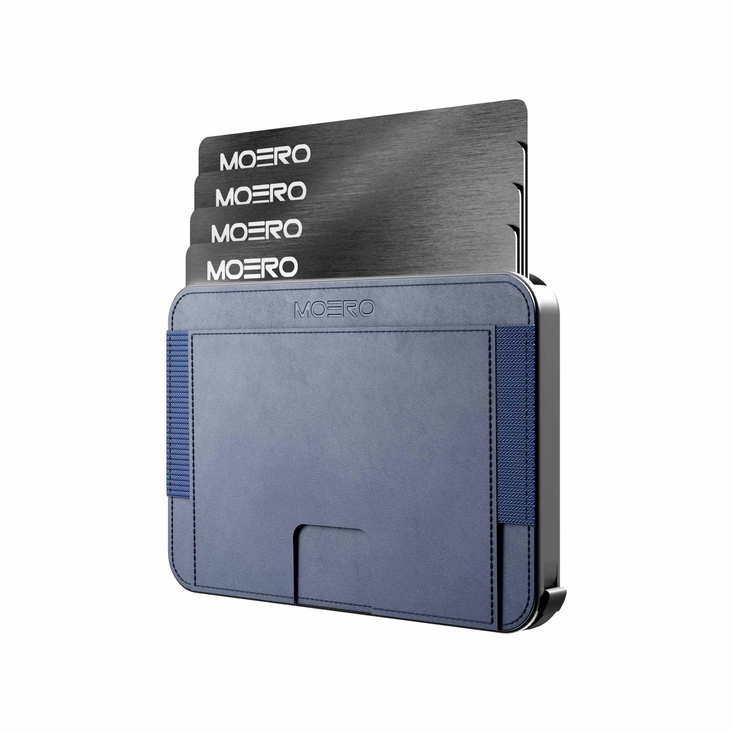 Portafoglio • Moero • M2 Blue • Protezione RFID per carte Contactless • Contiene fino a 4 Carte