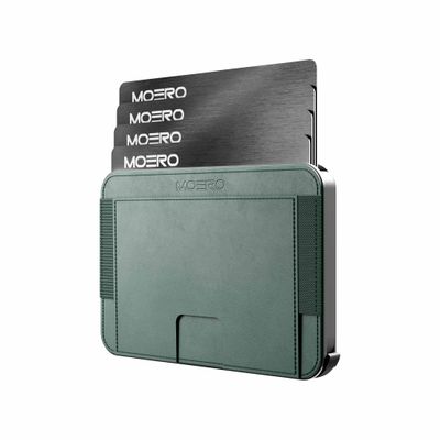 Portafoglio • Moero • M2 Green • Protezione RFID per carte Contactless • Contiene fino a 4 Carte