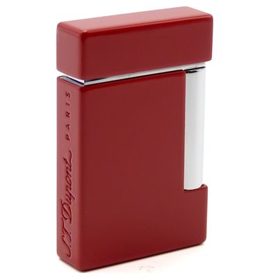 S.T. Dupont Accendino Ligne 8 Rosso Lacquer &amp; Chrome