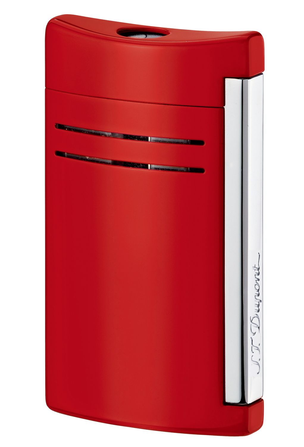 S.T. Dupont Accendino MaxiJet Finitura Cromo Laccato Rosso 020138N