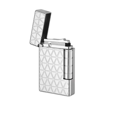 S.T. Dupont  Accendino Initial Fire Head White Bronze 020805