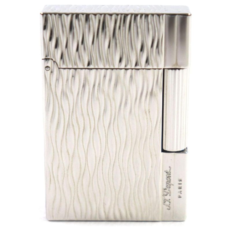 S.T. Dupont Accendino Gatsby Cascade Placcato Argento 018105