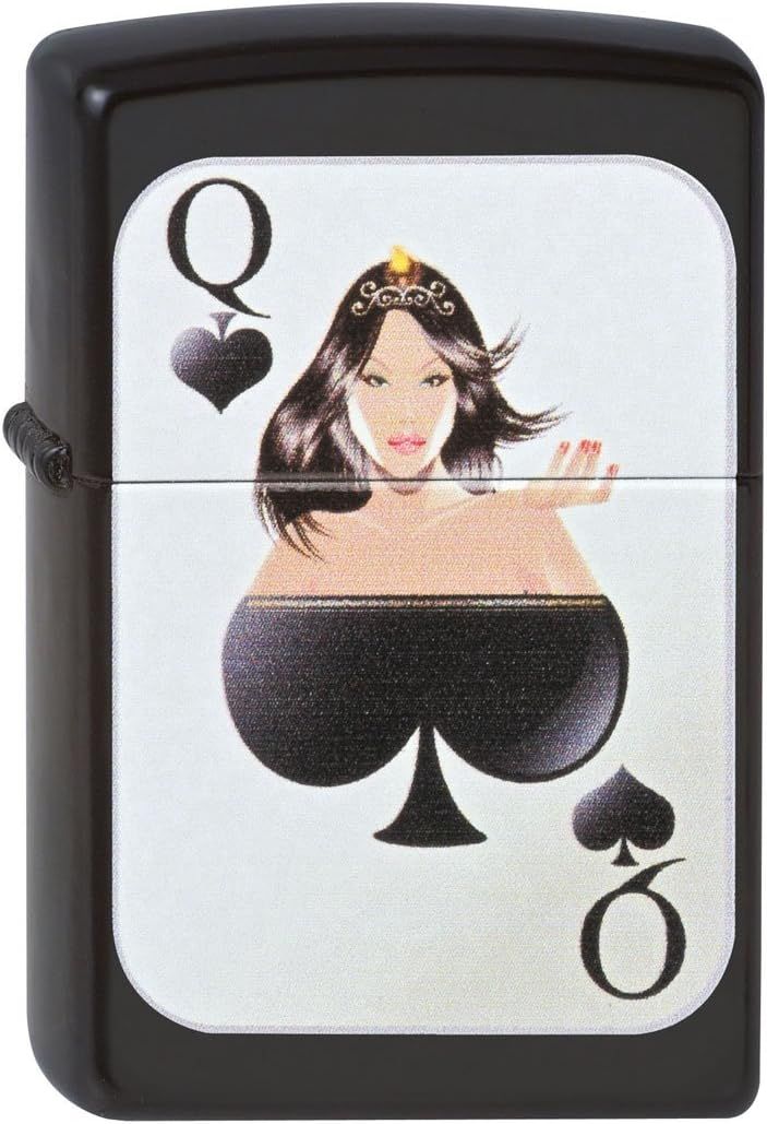 Zippo Accendino Regina di Picche 218