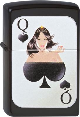 Zippo Accendino Regina di Picche 218