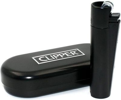 Clipper Large Metal Nero Opaco