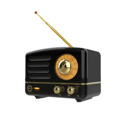 Muzen Audio • Mini Altoparlante • OTR Metal • Nera • Radio FM Bluetooth Speaker